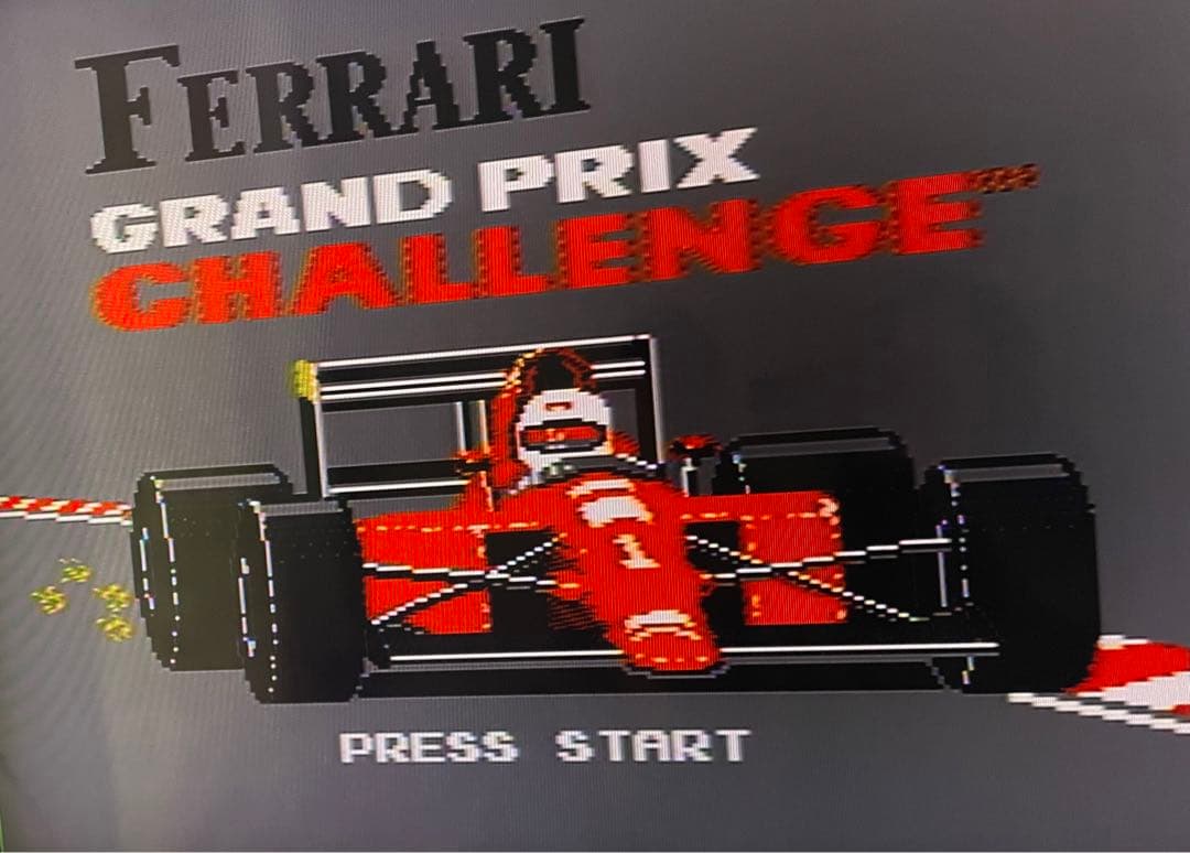 ファミコン　フェラーリ フェラーリ・グランプリチャレンジ』1992年／ファミコン - レトロ