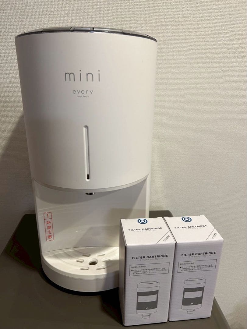 every frecious mini 浄水器 エブリィフレシャス　浄水型 浄水】卓上型の小さなウォーターサーバーevery frecious mini