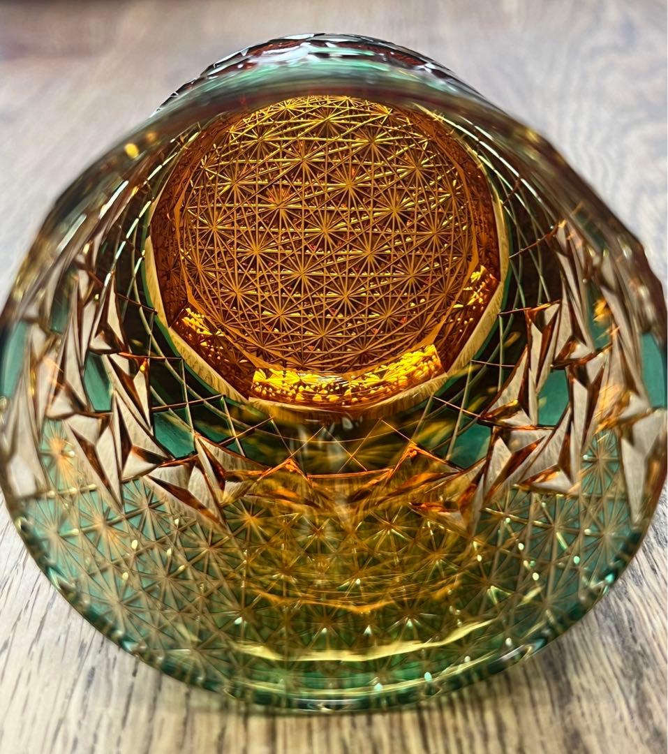 し*ん様 但野硝子 江戸切子 但野英邦 ロックグラス