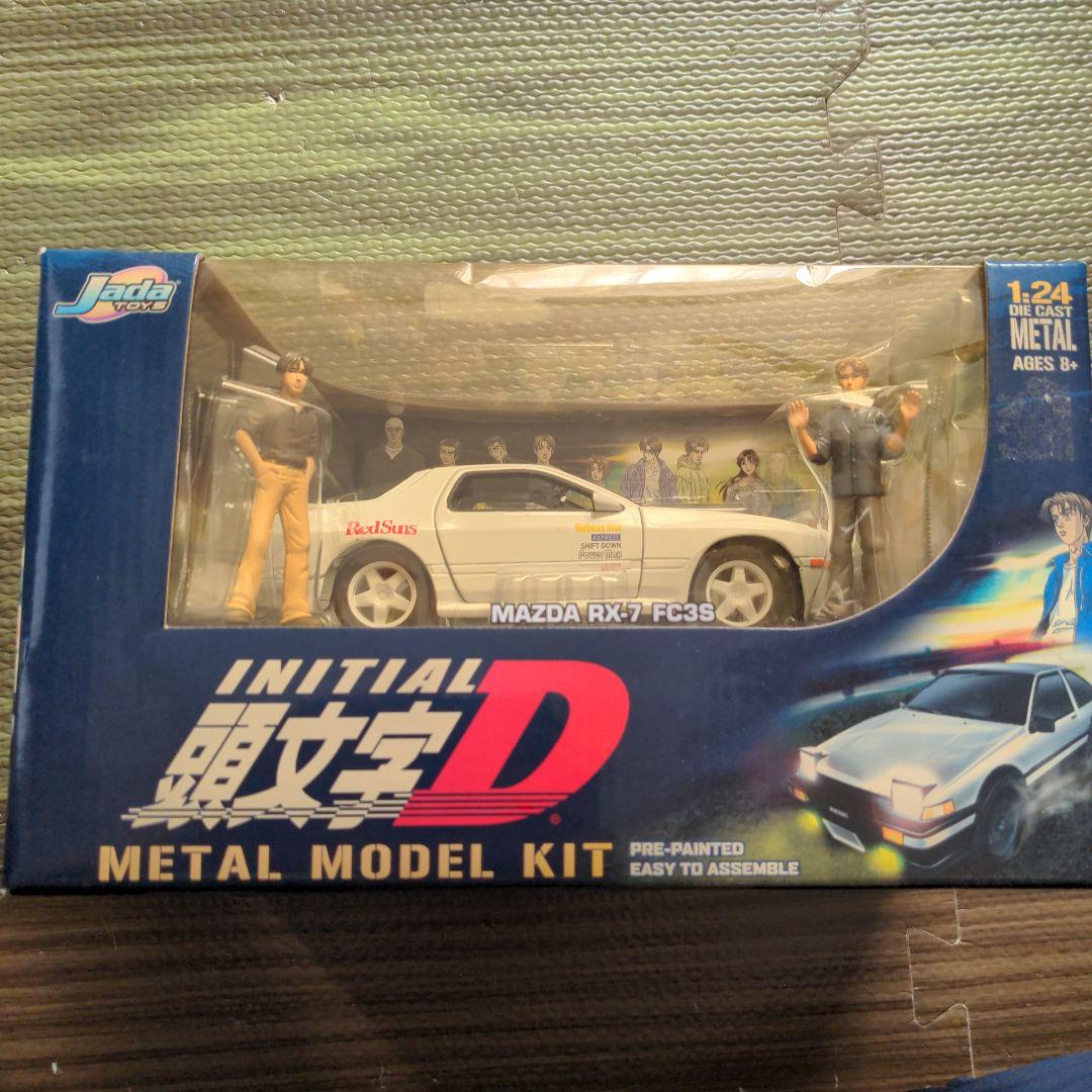 頭文字D FC3S JadaToys L MODEL KIT Initial D MAZDA RX7 FC3S 1:24 Scale Jada Toys From Japan | eBay