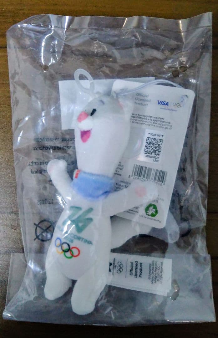 ミラノオリンピック ティナ ぬいぐるみ 13cm TINA 五輪 コルティナ