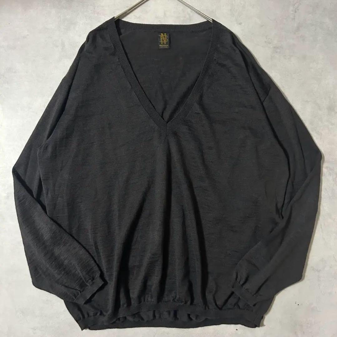 完売品 美品 BATONER Ramie V Neck Knit 24SS L'ECHOPPE】BATONER 別注 Ramie V Neck Knit | 株式会社ベイクルーズの