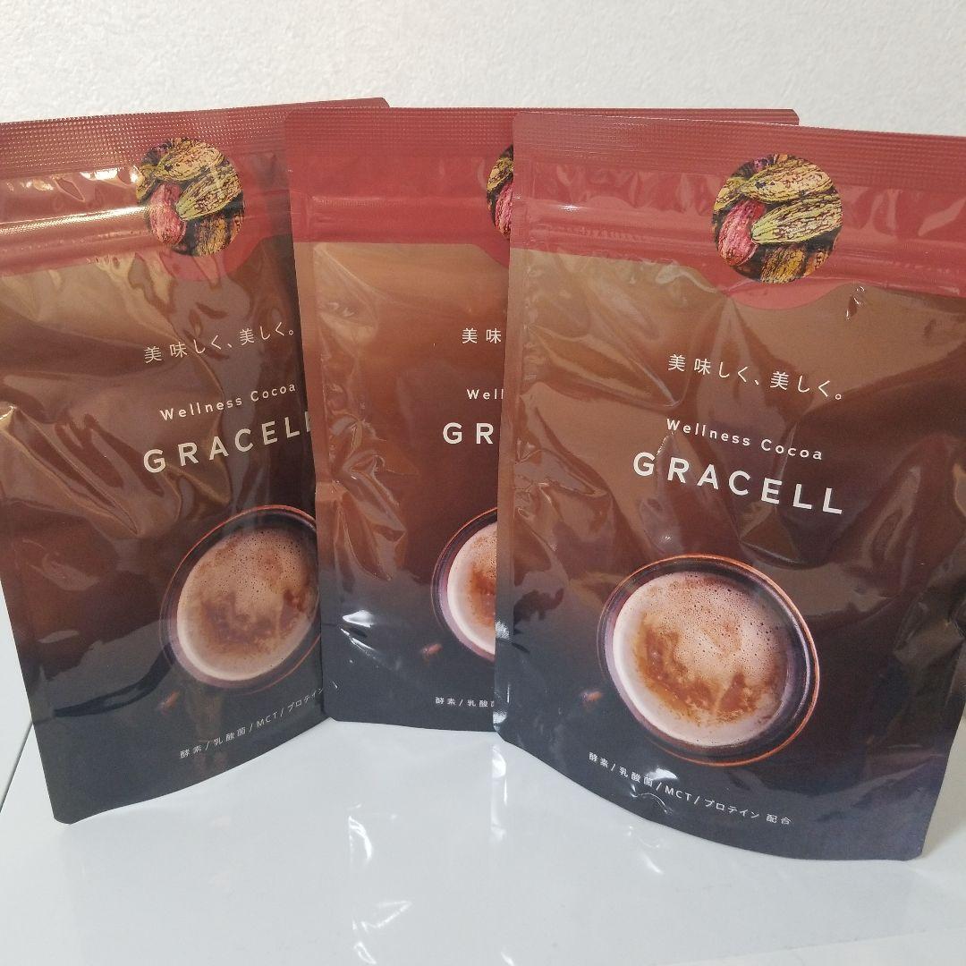 【buuu-chan】GRACELL ウェルネスココア 100g×3袋 GRACELL ウェルネス ココア グレイセル 100g : PositivoRegalo - 通販