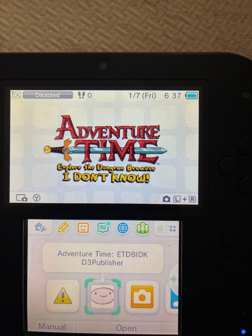 激レア]北米版アドベンチャータイム3DS ソフト - メルカリ