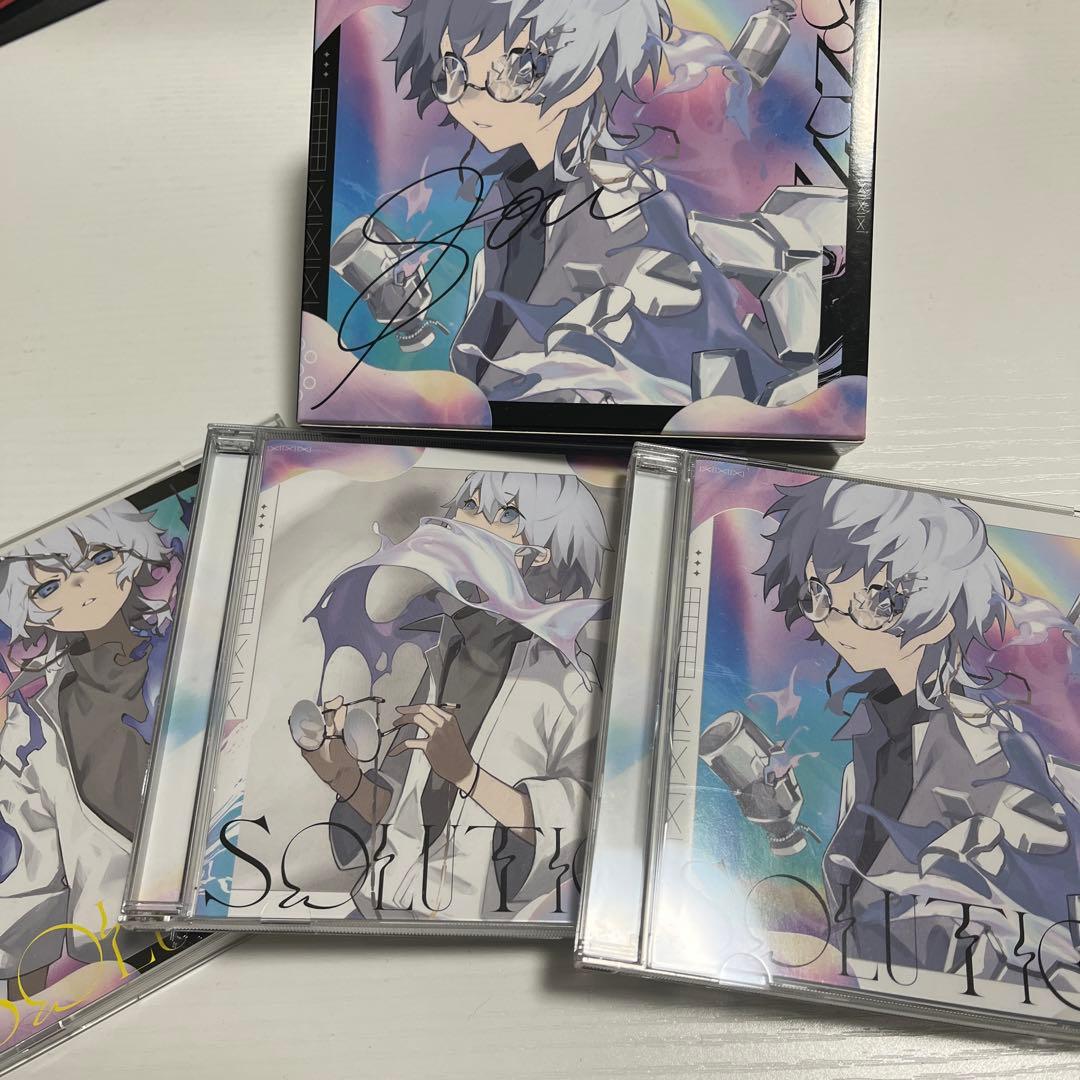 Sou Solution 3形態セット(カバーサイン付き) 2026年最新】歌い手 sou サインの人気アイテム - メルカリ