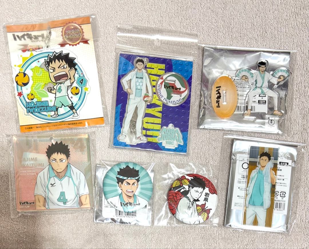 ハイキュー　岩泉一　アクリルスタンド アクリルキーホルダー　缶バッジ 岩泉一 アクリルスタンド [ハイキュー!! TO THE TOP] | 公式