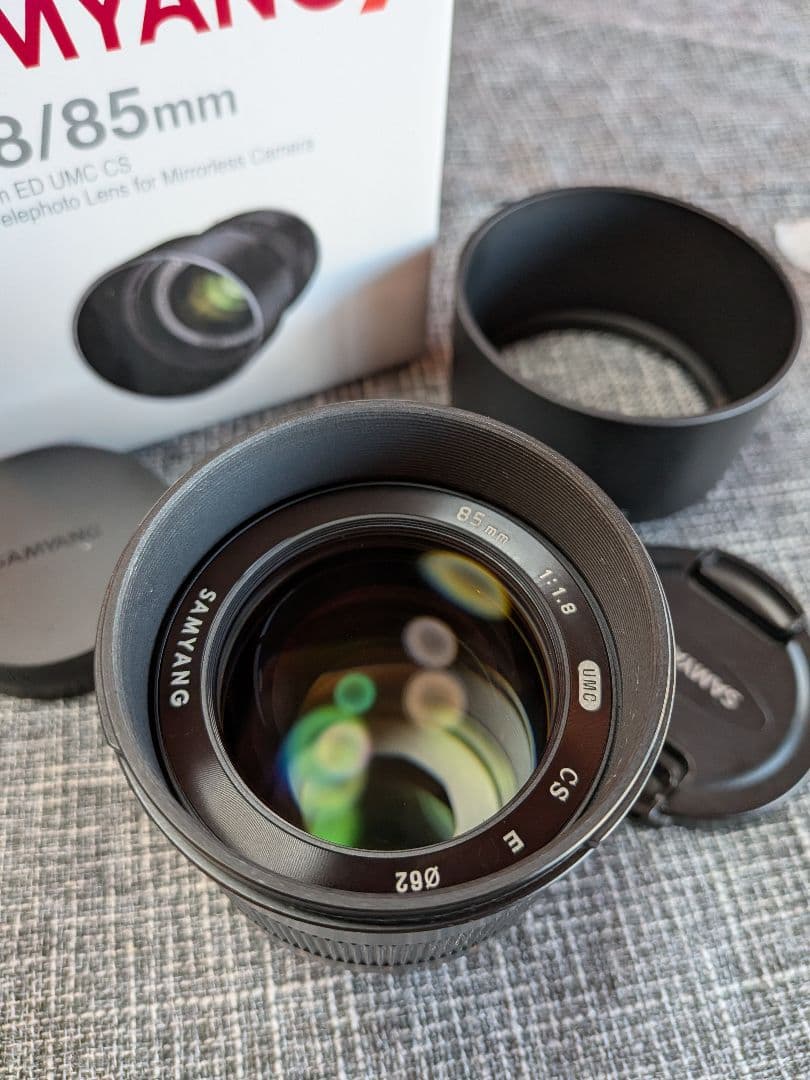 Samyang F1.8/85mm Eマウント単焦点レンズ