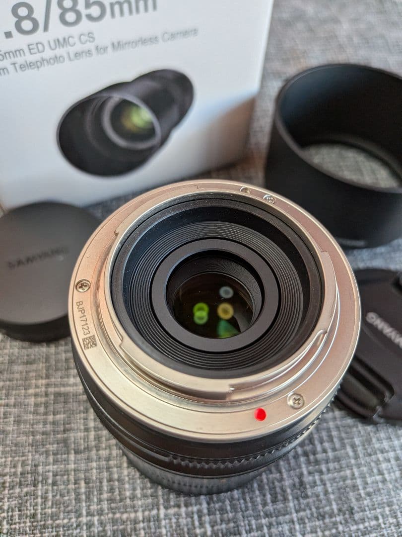 Samyang F1.8/85mm Eマウント単焦点レンズ