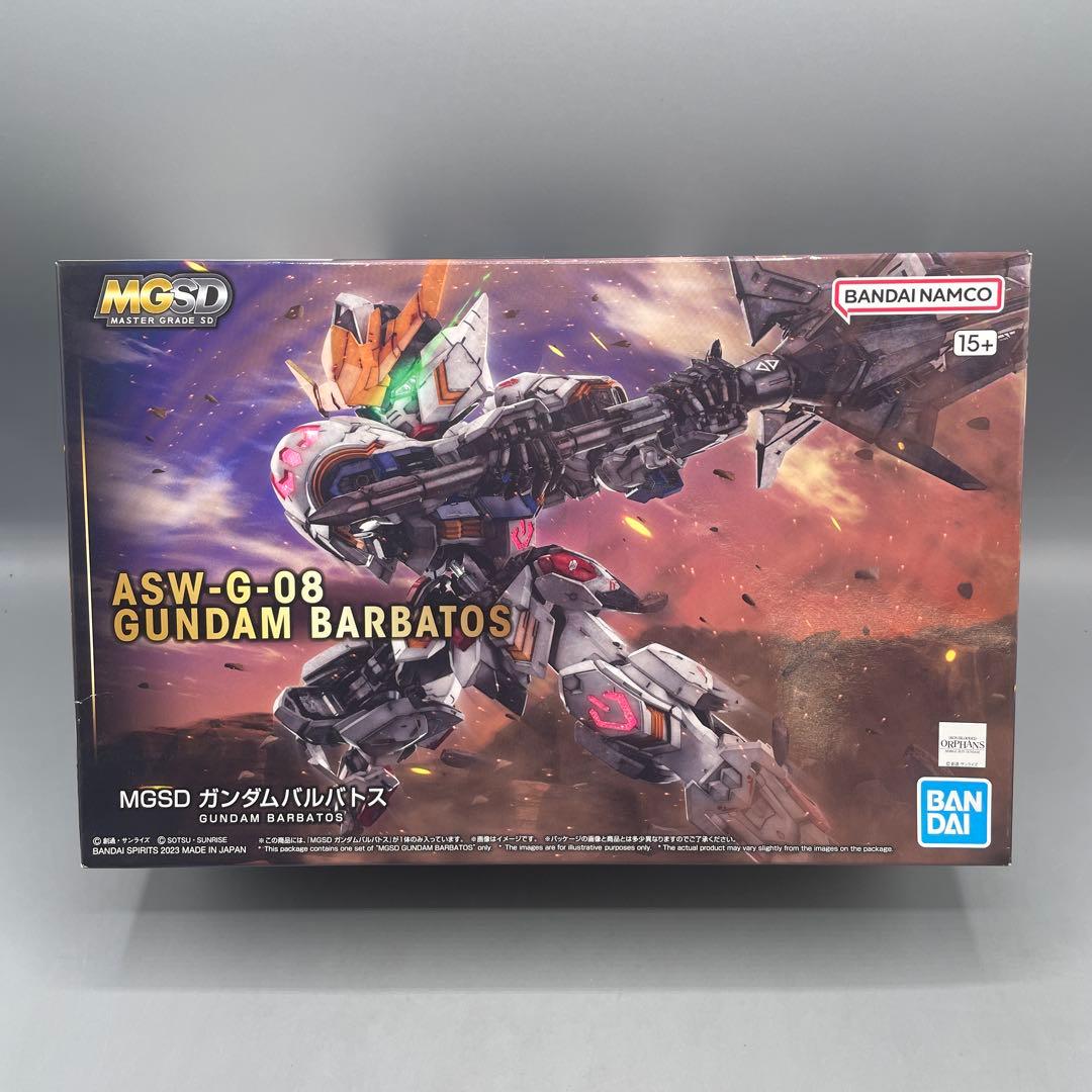 未組立 MGSD ASW-G-08 ガンダムバルバトス オルフェンズ - メルカリ