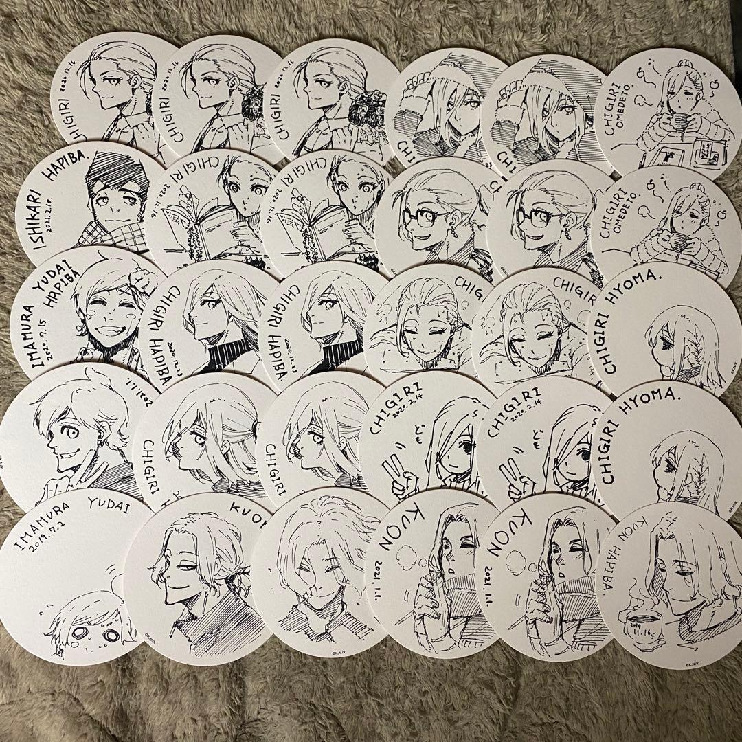 ブルーロック 千切豹馬 原画展 コースター - メルカリ