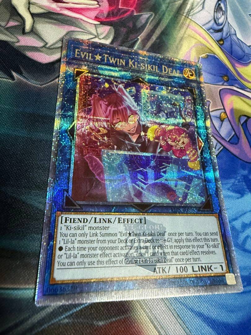 遊戯王　Evil★Twinキスキルディール　泰亜版　クオシク EvilTwinキスキルディール【レア】{ALIN-JP052}《リンク》