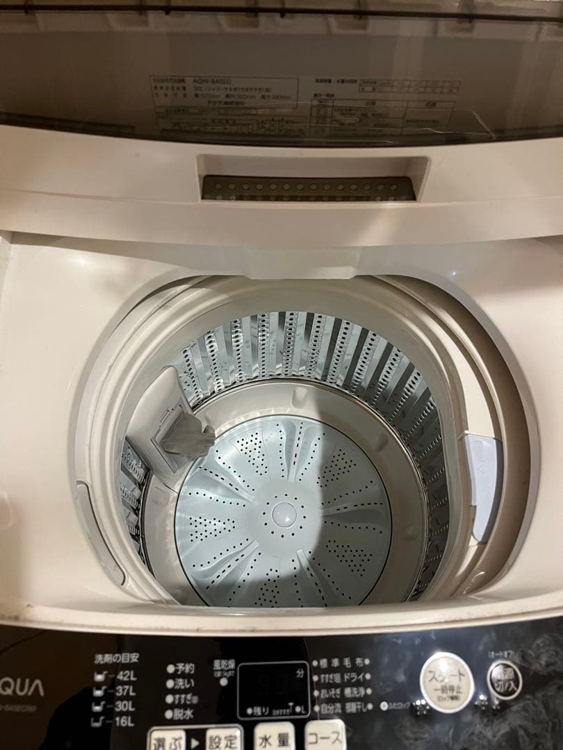 AQUA 4.5kg 全自動洗濯機 本体
