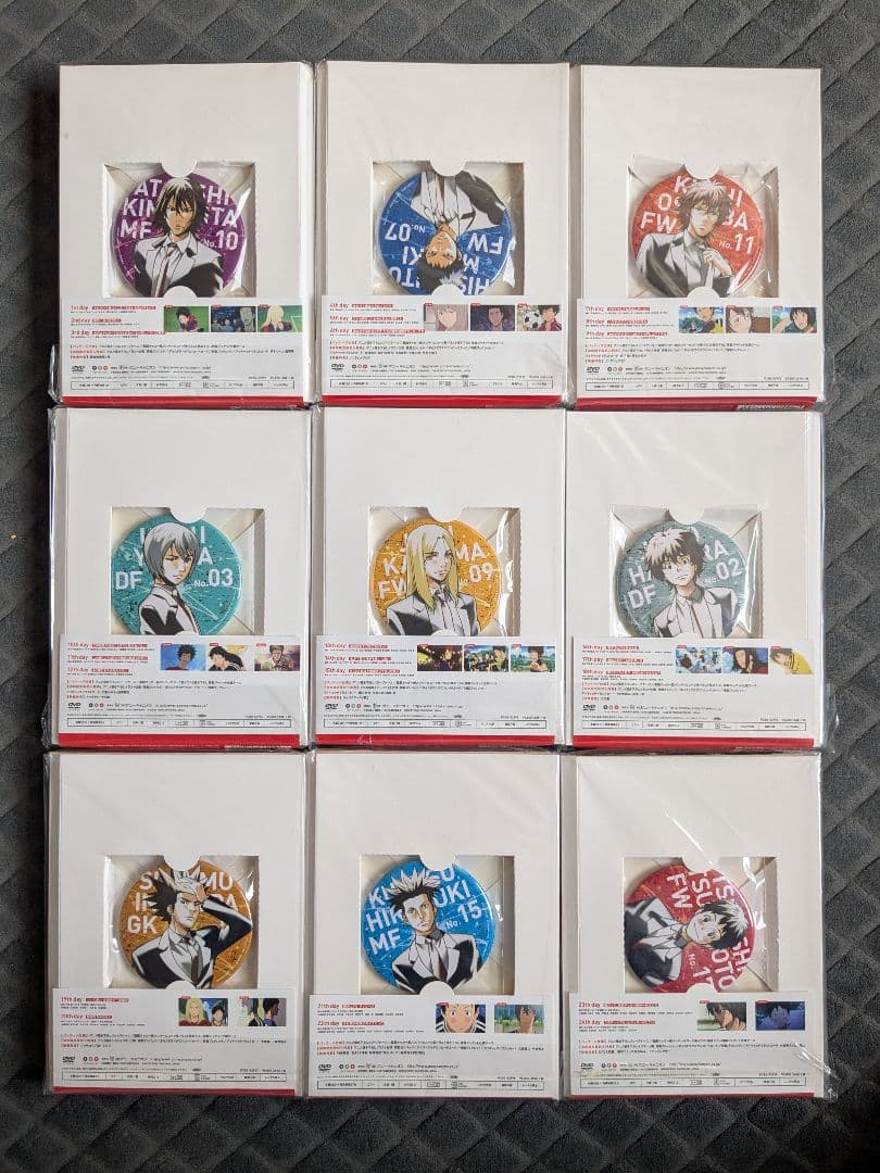 新品未使用 DAYS DVD 全巻セット 全9巻 9本 完結 初回限定版