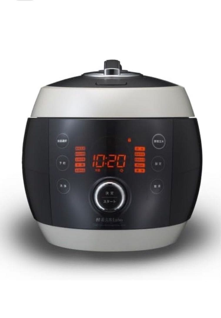 酵素玄米Labo MM03JP 炊飯器 ブラック・ホワイト 新品】酵素玄米Labo MM03JP 炊飯器 非IH 酵素玄米4合 白米6合 ジャー