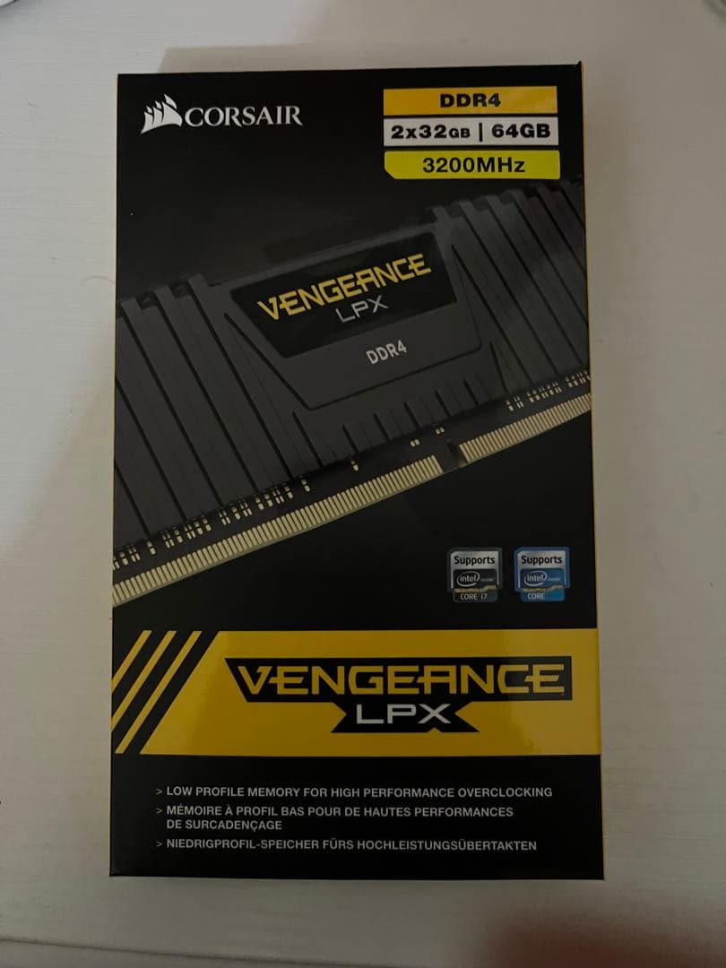 メモリー CORSAIR VENGEANCE LPX 64GB DDR4 3200 Amazon | CORSAIR DDR4-3200MHz デスクトップPC用 メモリ Vengeance