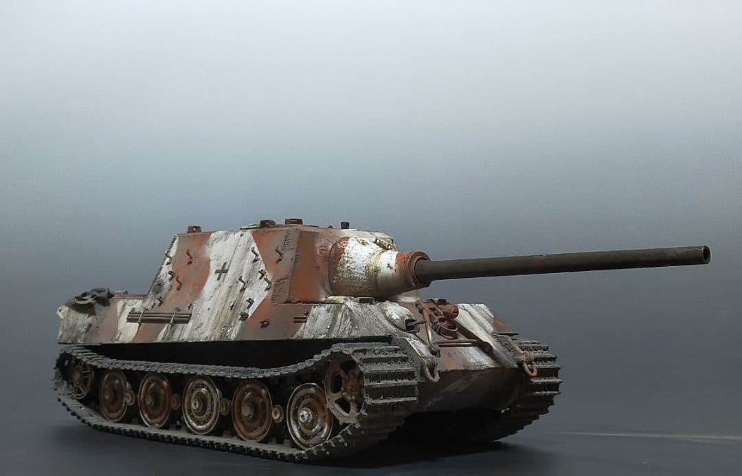 戦車模型の製作代行ページ タミヤ キングタイガー1/35 - メルカリ