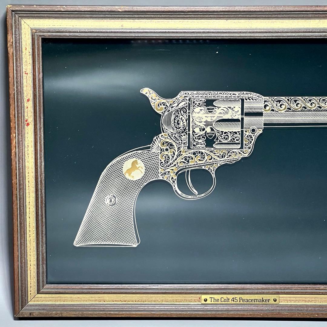 フランクリンミント コルト .45 ピースメーカー 純銀 純金 アート