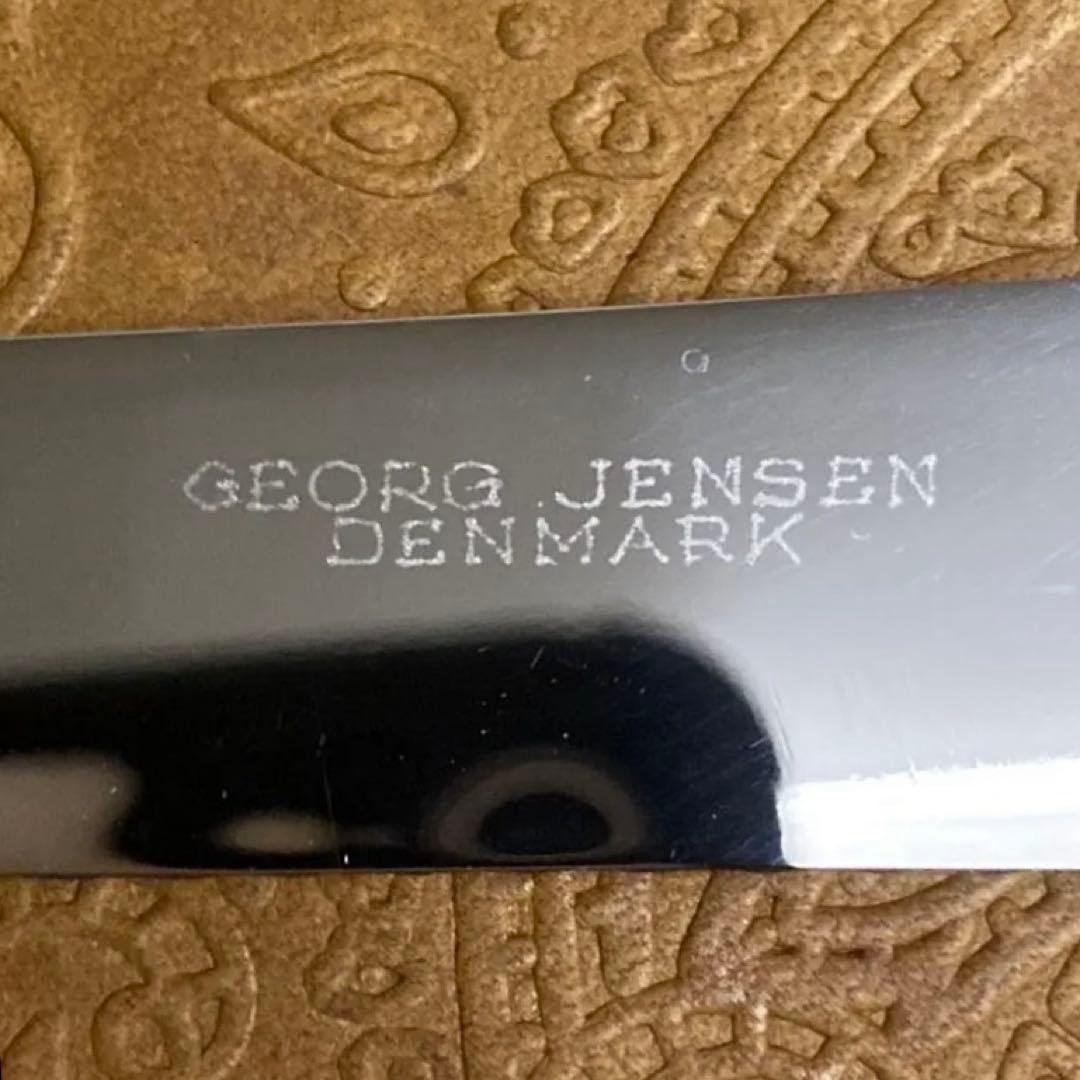 ジョージジェンセン】純銀/約64g チーズナイフ 17cm【エコーン】