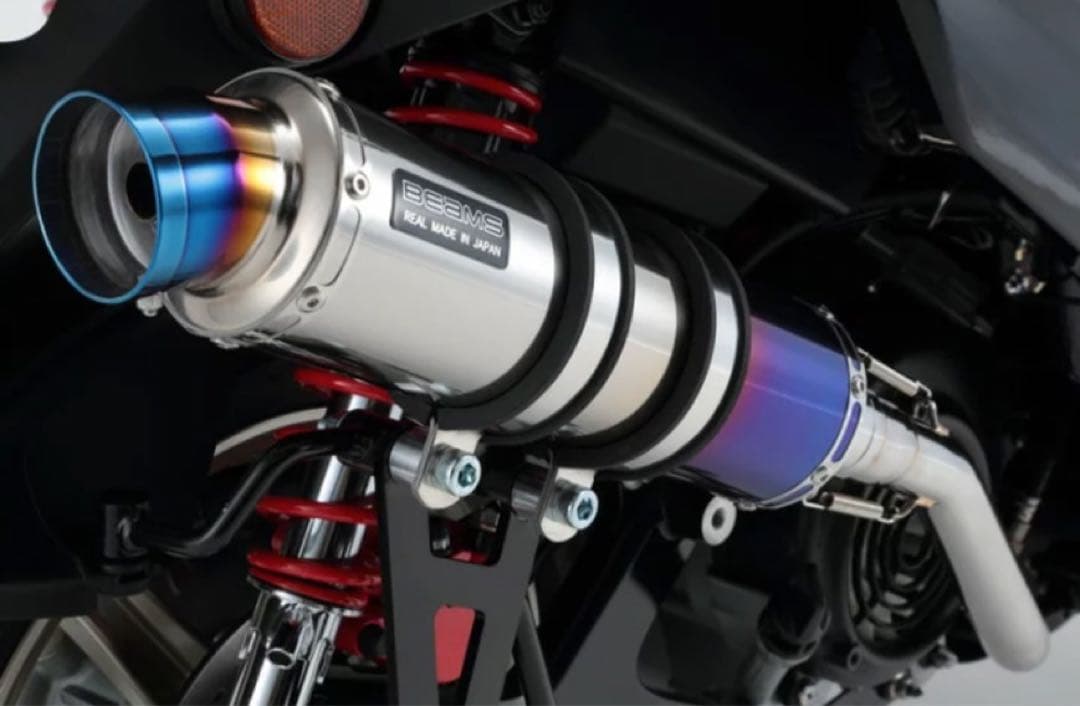 シグナス BEAMS ビームス チタン マフラー BEAMS（ビームス） 爆買クーポン配布 バイク用 フルエキゾースト