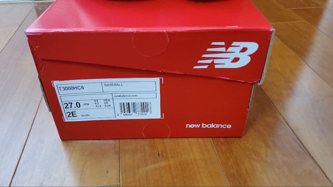 【新品】野球 シューズ 27.0cm T3000HC6 newbalance