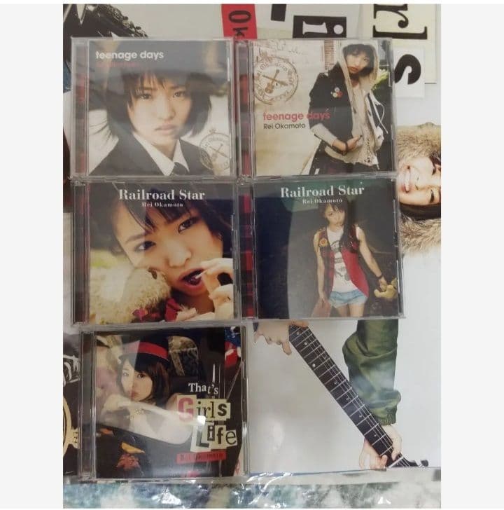 岡本 玲　ポスター　CD　DVD　プリクラ　　サイン　　全セット　岡本玲