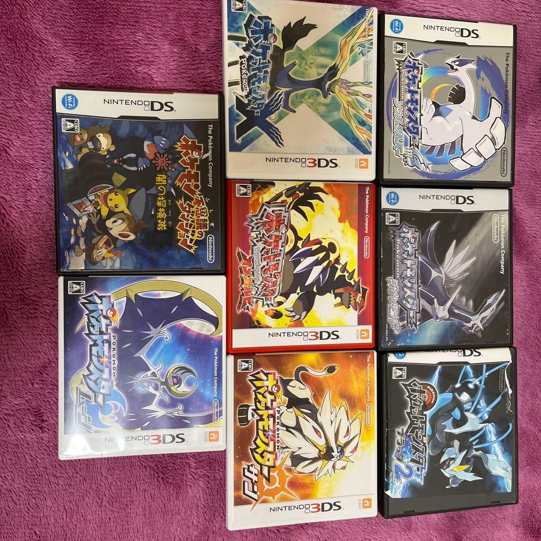 DS 3DS ポケモンカセット カセットあり - メルカリ