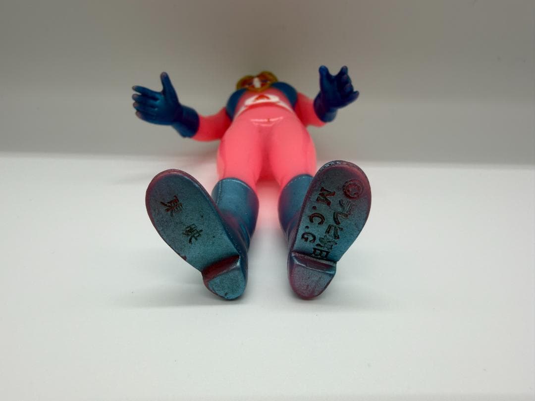 当時物】バトルフィーバーJ ポピー ソフビ 5体セット 昭和レトロ 特撮