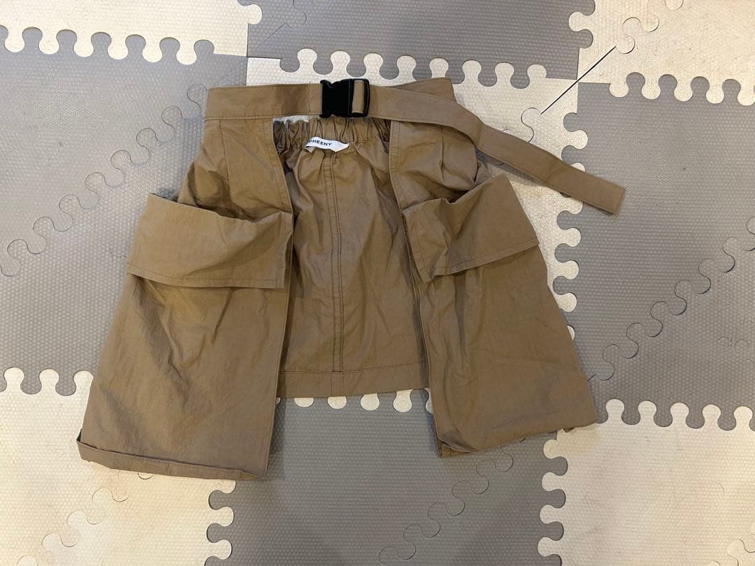 pheeny 23SS Cotton nylon dump apron エプロン pheeny 23SS Cotton nylon dump apron エプロン PHEENY/COTTON NYLON