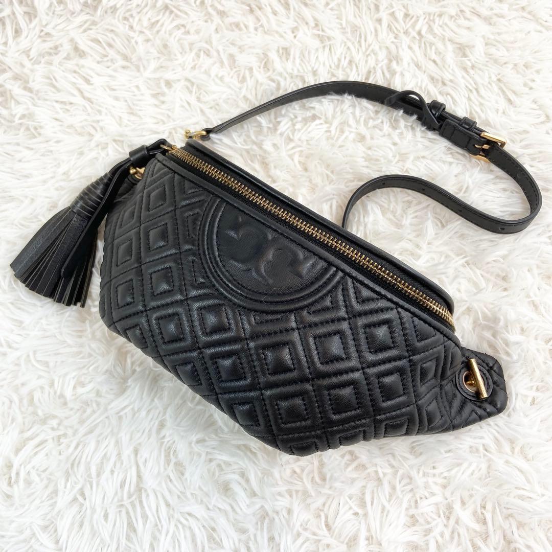 トリーバーチ ボディバッグ フレミング エンボス タッセル レザー ブラック 楽天市場】TORY BURCH トリーバーチ ボディバッグ FLEMING フレミング