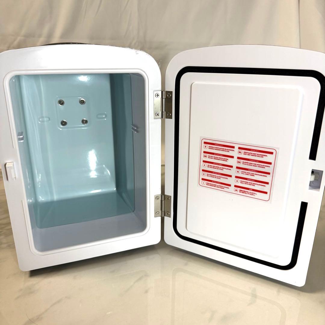 コンパクト冷蔵庫 ブラック 小型 4L容量 コードセット コンパクト