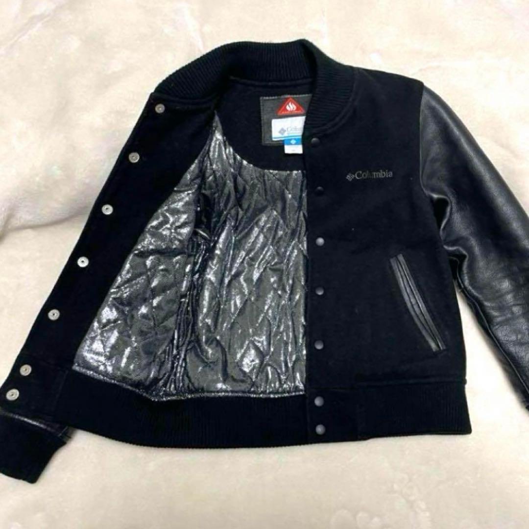 ミ*カ様 コロンビア Columbia スタジャン レザー OMNI-HEAT - メルカリ