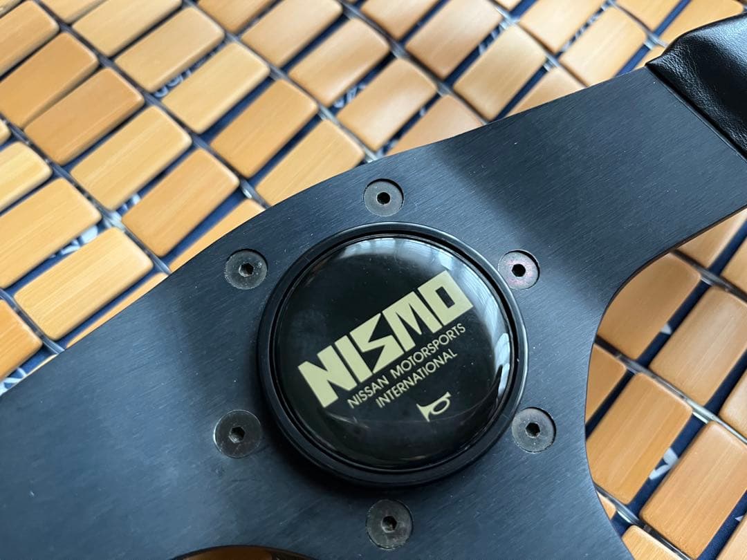 希少 NISMO 旧ロゴ ニスモ ステアリング - メルカリ