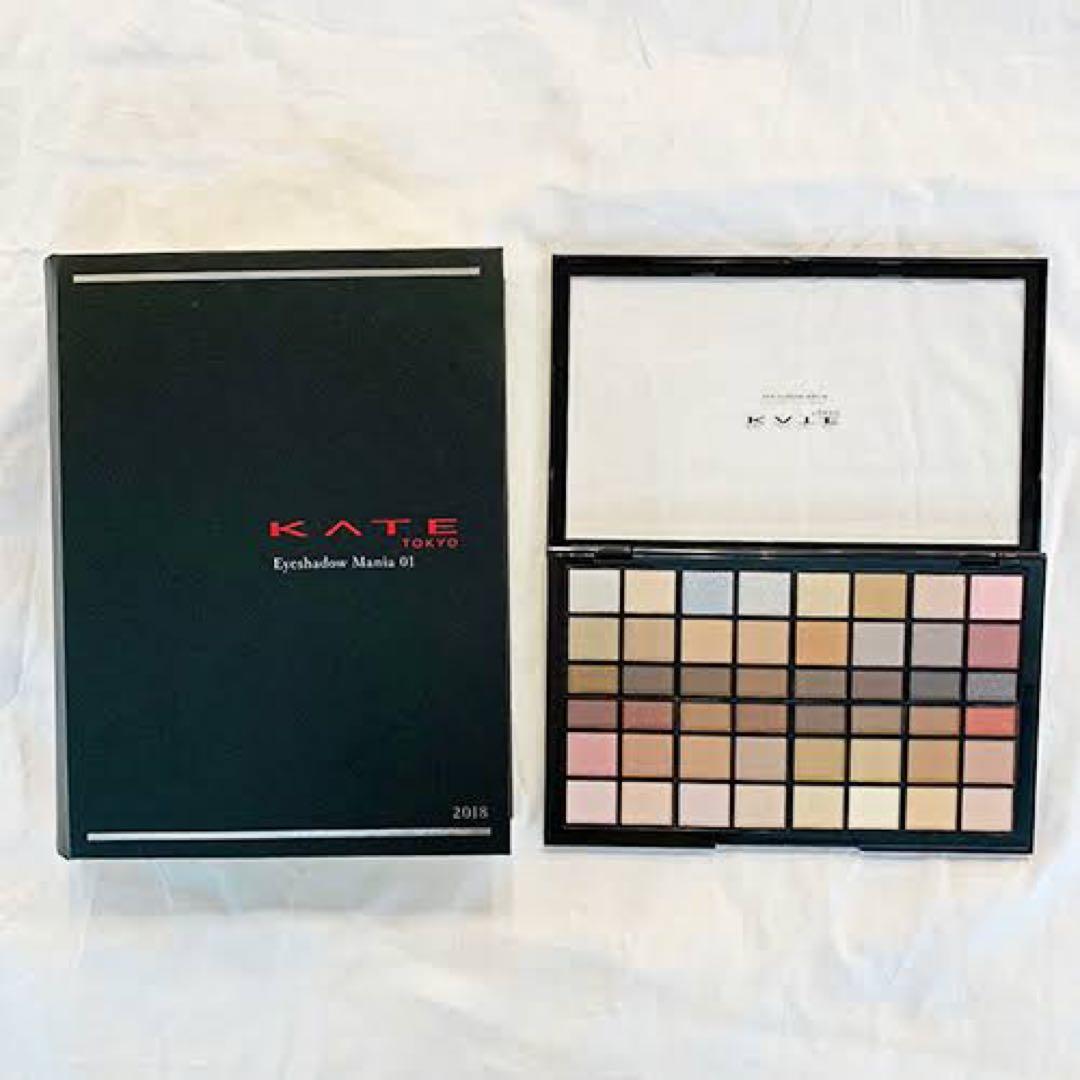 KATE アイシャドウマニア 01 BOOK BOX付き 試してみた】KATE アイシャドウマニア 01の人気色・イエベブルベ別の