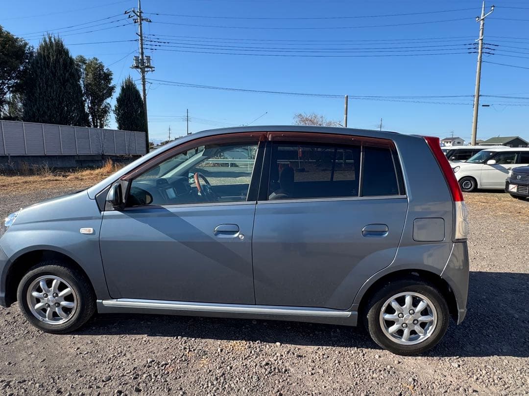 ダイハツ ミラアブイー❗️柿本マフラー 社外ナビ ワンセグTV