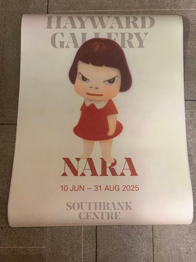 レア】奈良美智展 海外ポスター① 5070サイズ Yoshitomo Nara - メルカリ