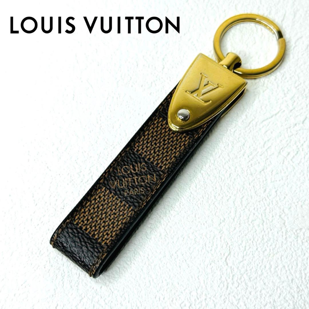 ルイヴィトン ダミエ キーリングM65050 ポルトクレドラゴンヌ M65050