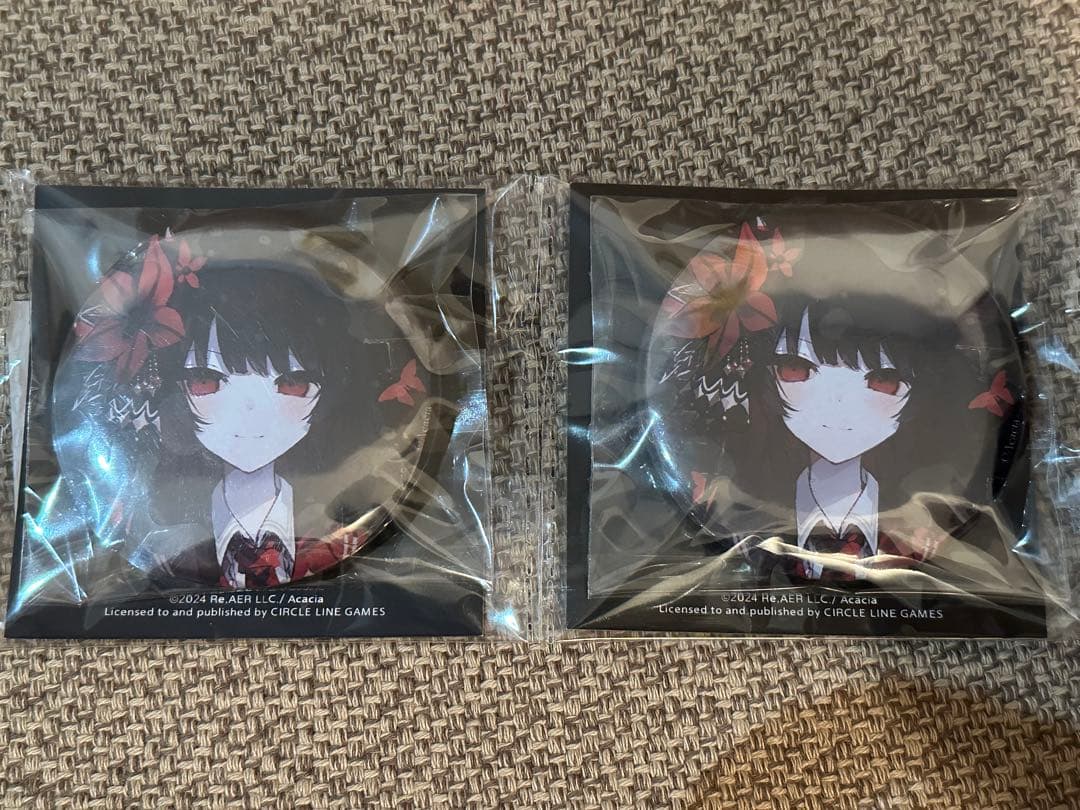 魔法少女ノ魔女裁判　二階堂ヒロ　缶バッジ　中国CF返礼品 2個 魔法少女ノ魔女裁判 二階堂ヒロ 缶バッジ 中国CF返礼品 - メルカリ