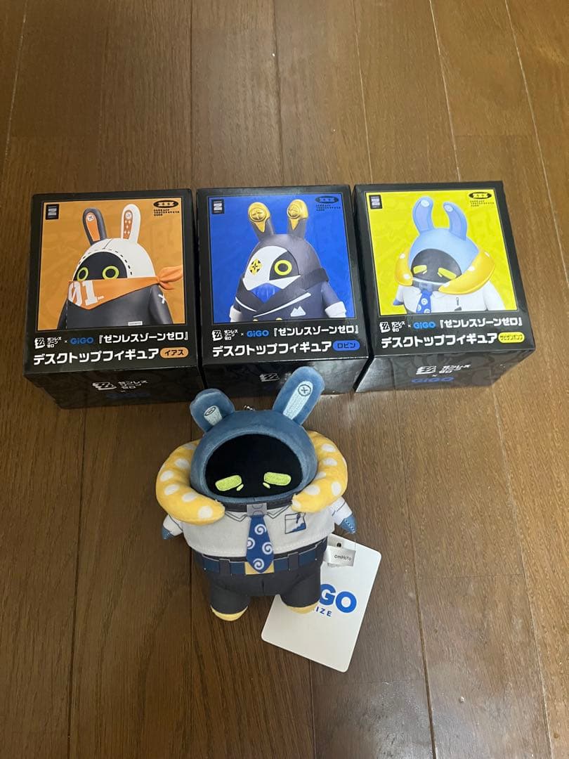 GIGO限定 ゼンレスゾーンゼロ ゼンゼロ ボンプ デスクトップフィギュア