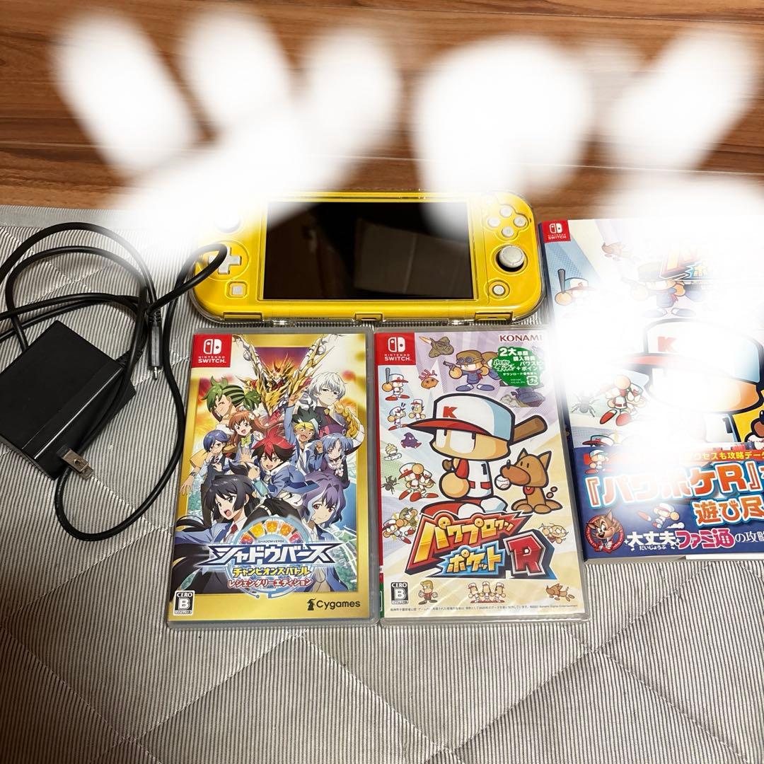 Nintendo Switch Lite イエロー 本体 +ゲーム3本 ジャンク Nintendo Switch Lite イエロー 本体 +ゲーム3本 ジャンク Nintendo