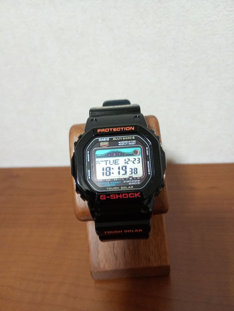 CASIO G-SHOCK G-LIDE マルチバンド6 Casio G-Shock G-Lide Tidal Graph Multiband 6 Solar Watch GWX-8900C