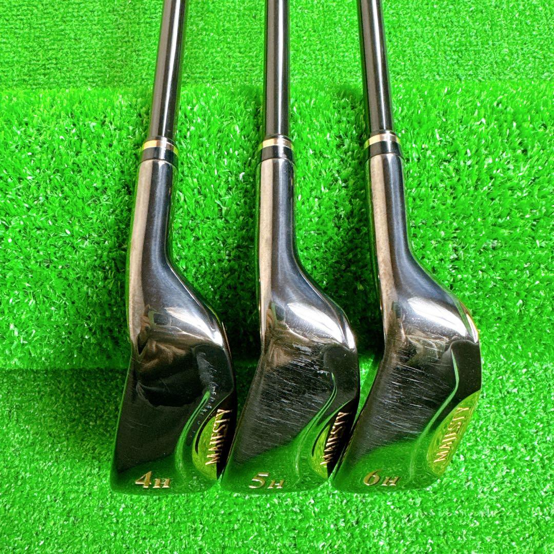 【良品】 MAJESTY -LV 4H 5H 6H UTアイアン 3本