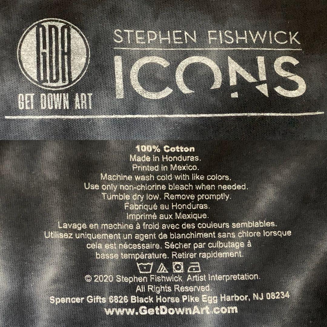 Jimi Hendrix Stephen Fishwick タイダイ染め加工 T - メルカリ