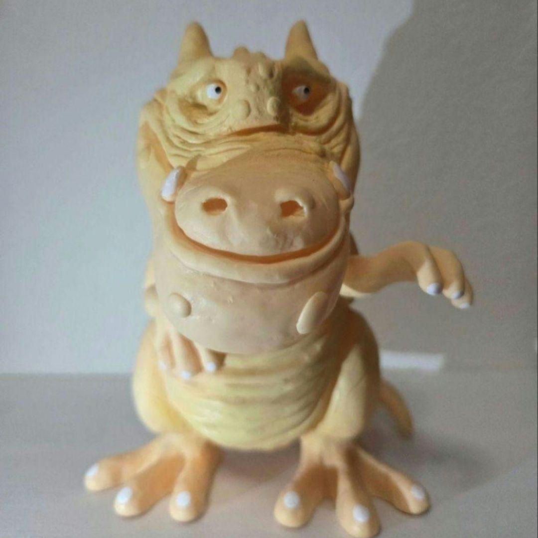 DOMDOM ドムドム 怪獣 ソフビ　H・MURAYAMA イエロー DOM DOM 店頭用/ソフビ H・MURAYAMA ドムドムバーガー怪獣 (エメラルド