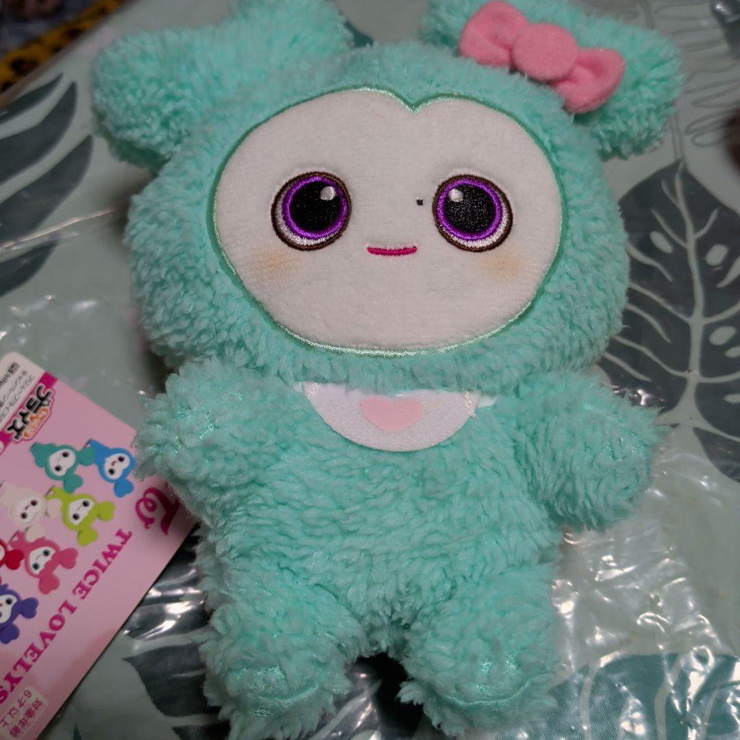 TWICE LOVERYS ふわもこおすわりぬいぐるみ ミナ ミブリーGIGO - メルカリ