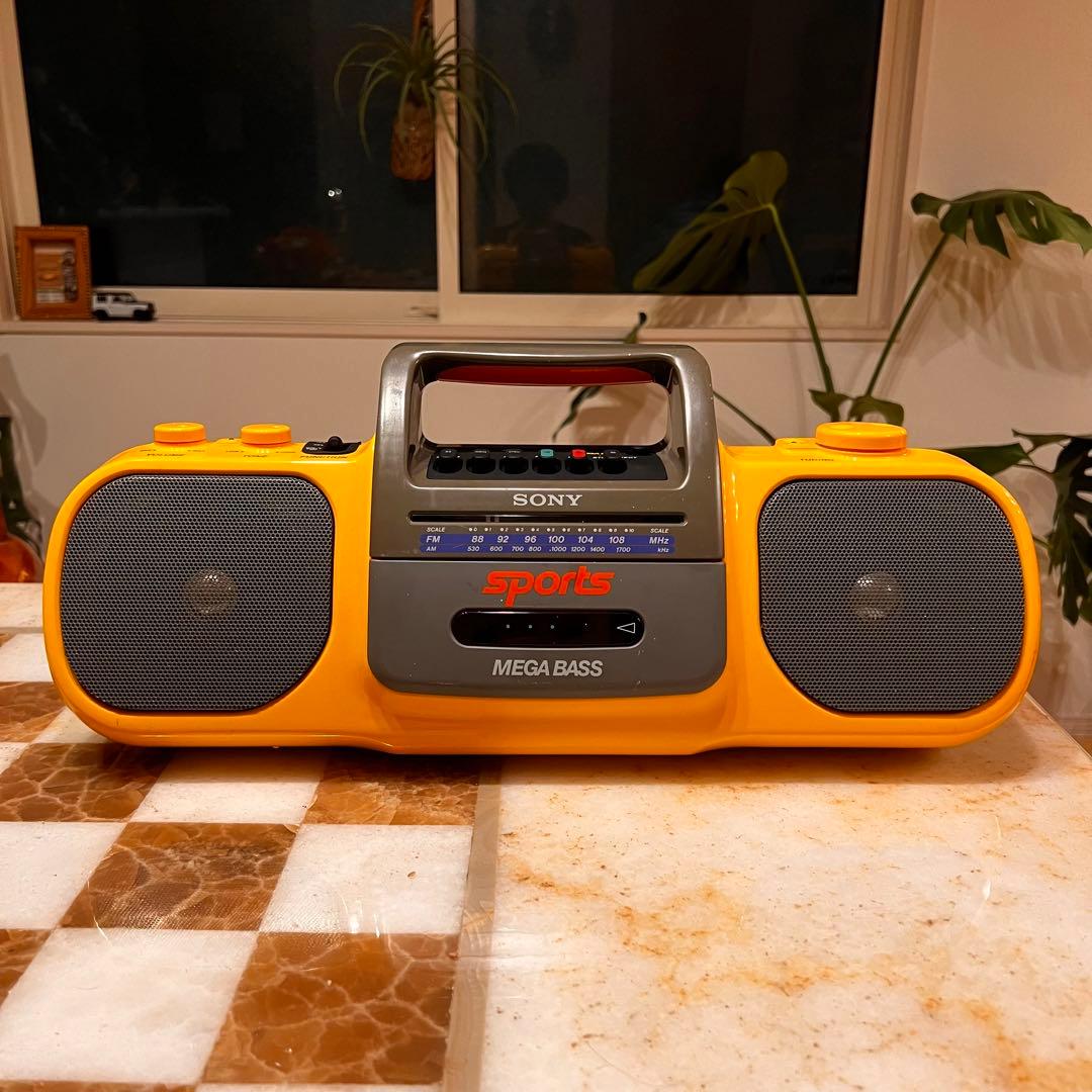 可動品] Sony Sports ソニースポーツラジカセ CFS-914 - メルカリ