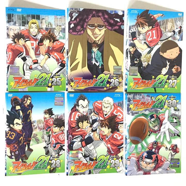 アイシールド21 DVD全巻セット - メルカリ