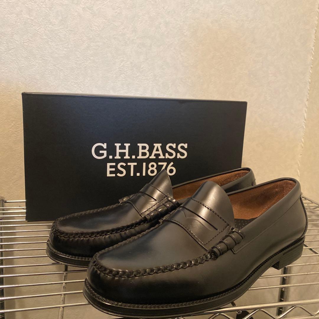 【ほぼ新品】 G.H.BASS LARSON ラバーソール 28.0cm