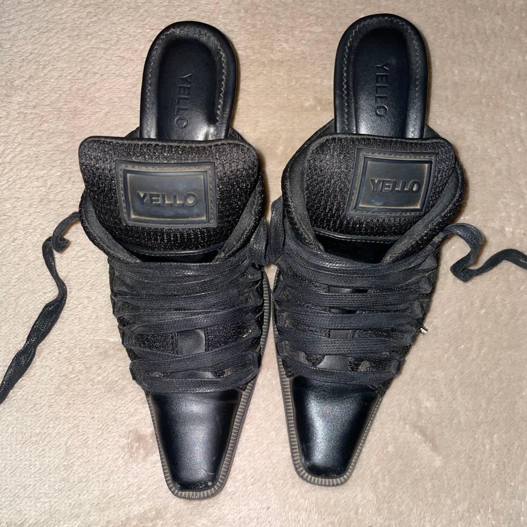 靴 YELLO/SHOOTER SNEAKER MULES YELLO / SHOOTER SNEAKER MULES