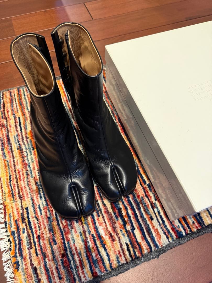 Maison Margiela Tabi 足袋ブーツ 6cmヒール 40 MAISON MARGIELA TABI 足袋 ブーツ BLACK 42 | BRAND BUYERS OSAKA