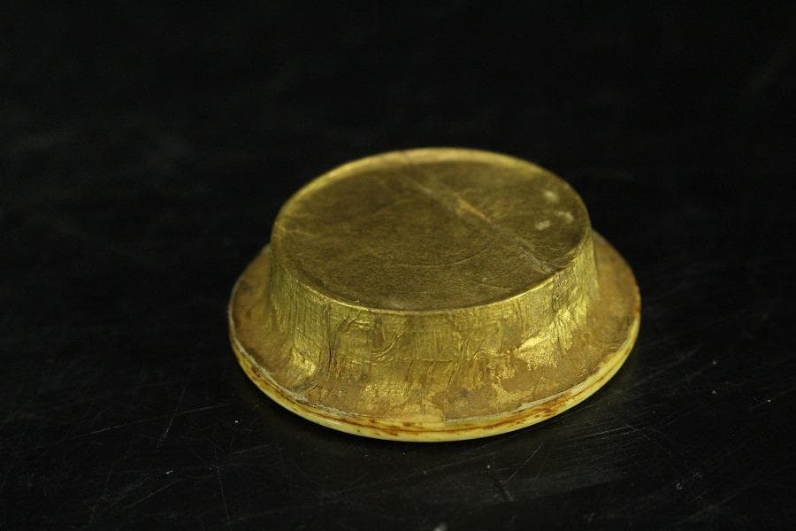 中国美術 古染付 祥瑞 茶入 明時代 唐物 鹿角蓋 茶道具伝来(K-XA856